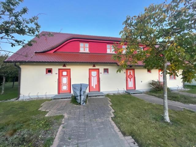 Moewenblick Bakenberg-41 Ferienwohnung Mit Terrasse, Doppelbett, Schlafsofa, Vollstaendige Komfortkueche 德兰斯克 外观 照片
