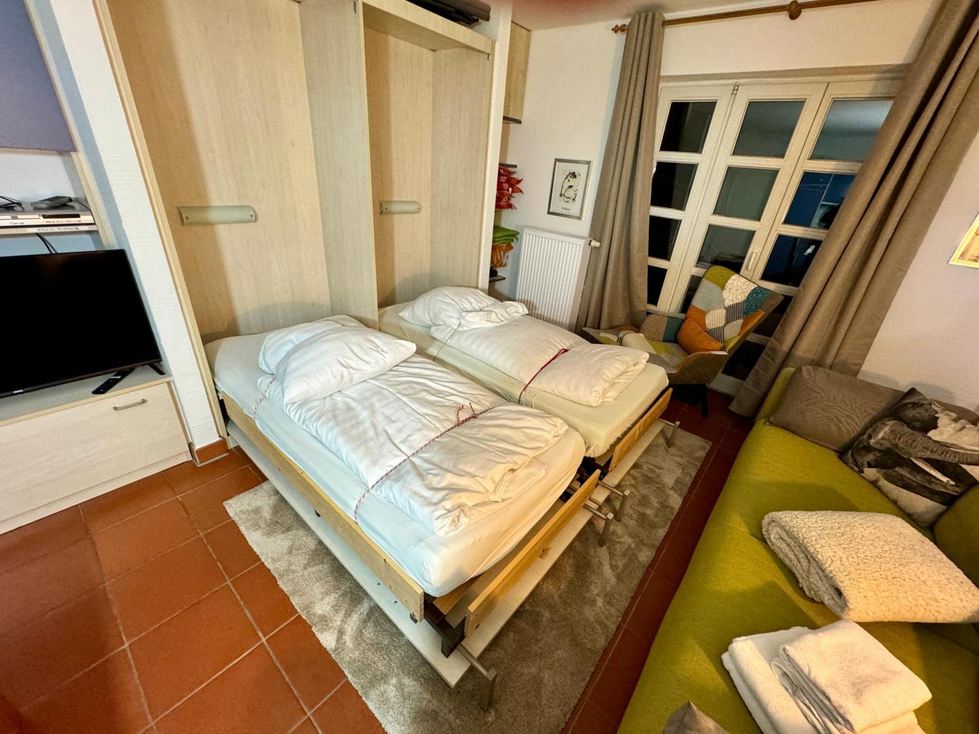 Moewenblick Bakenberg-41 Ferienwohnung Mit Terrasse, Doppelbett, Schlafsofa, Vollstaendige Komfortkueche 德兰斯克 外观 照片