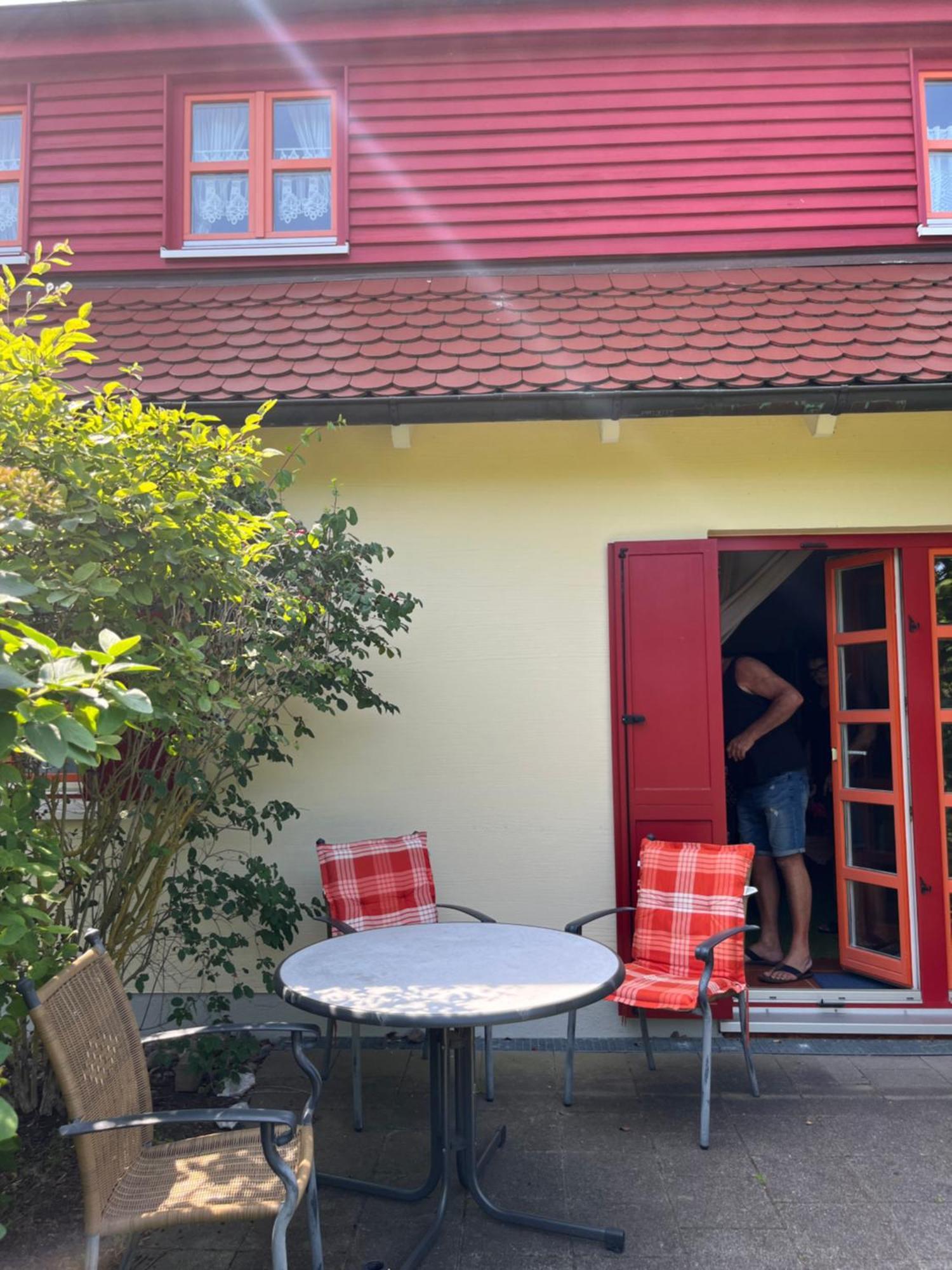 Moewenblick Bakenberg-41 Ferienwohnung Mit Terrasse, Doppelbett, Schlafsofa, Vollstaendige Komfortkueche 德兰斯克 外观 照片